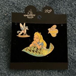 Alice in Wonderland pin set